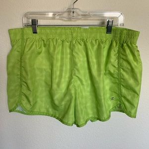 Energy Zone Neon green athletic/ running shorts